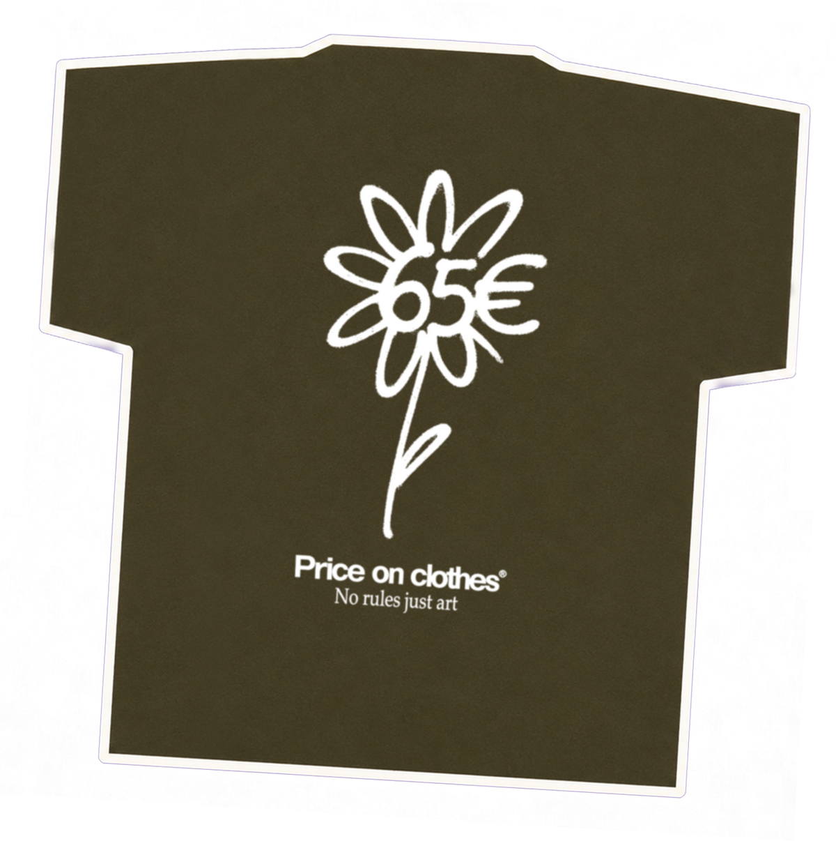 Flower Tee Black