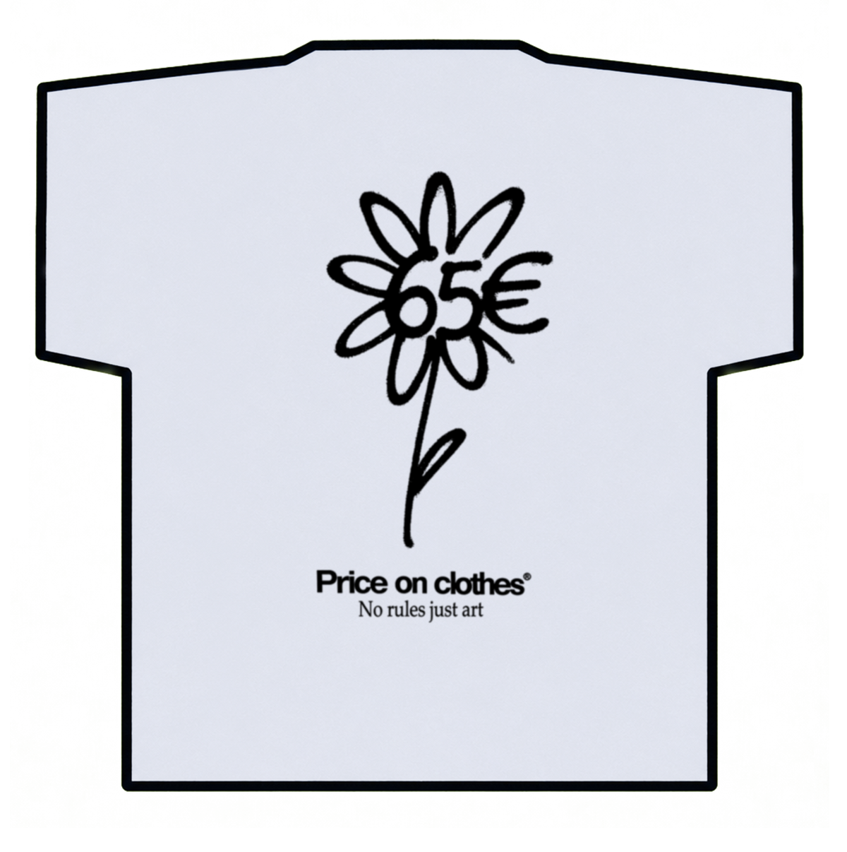 Flower Tee White
